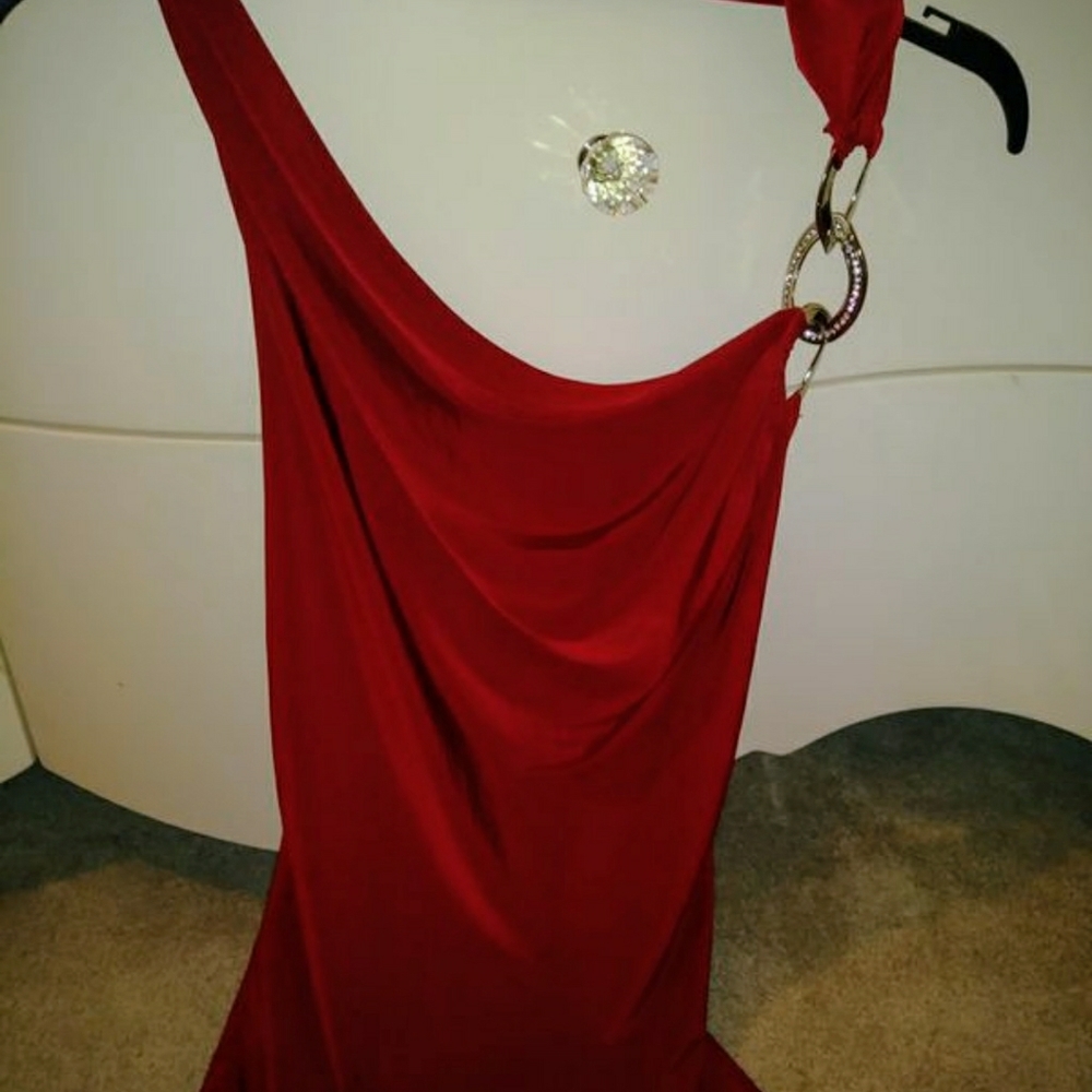 Guess womens red top
